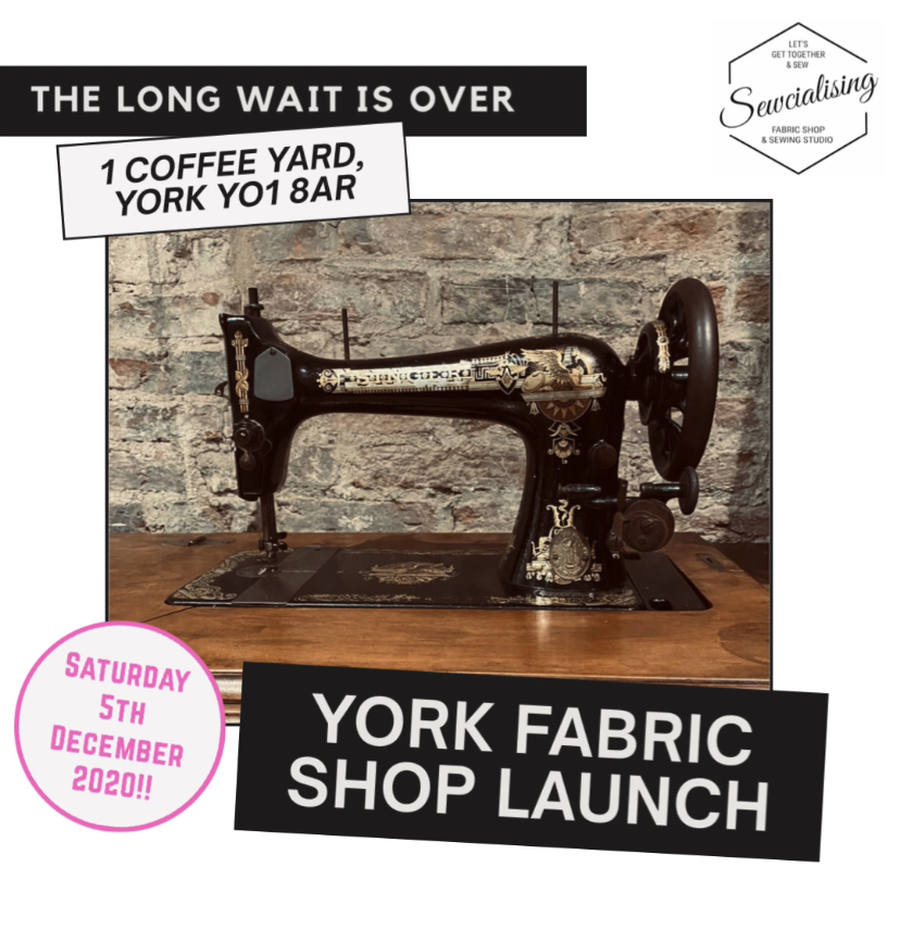 Sewcialsing - York Fabric Shop Launch