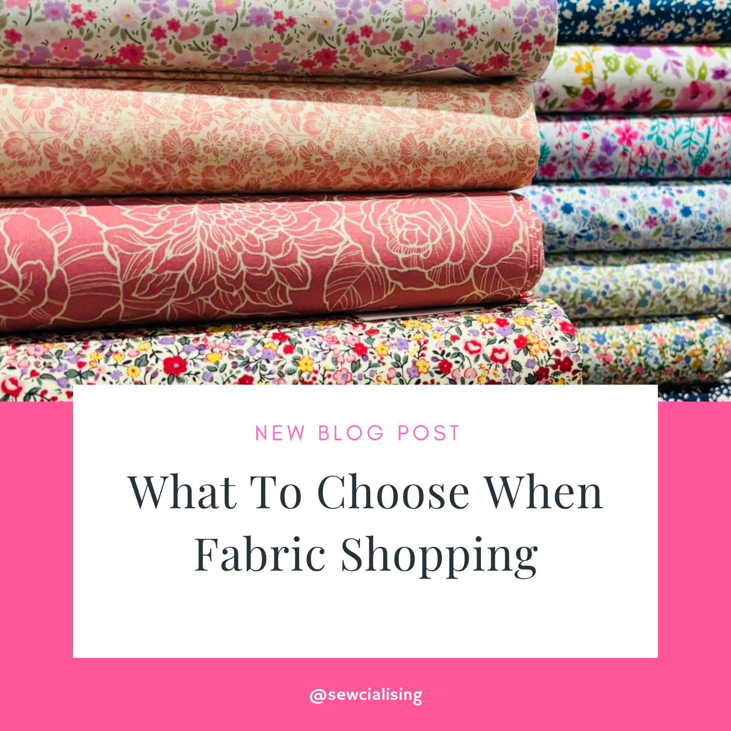 What to Choose When Fabric Shopping as a Beginner