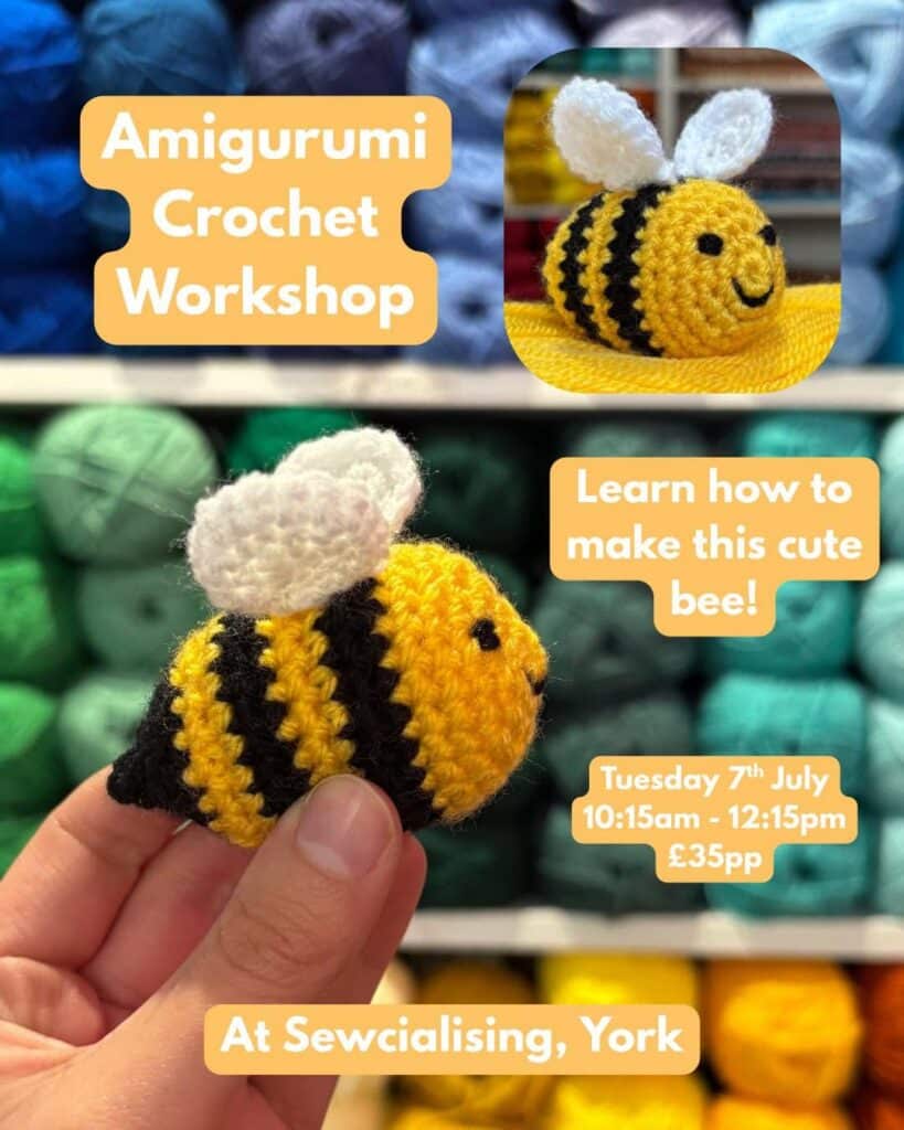 Amigurumi Crochet Workshop in York - Sewcialising